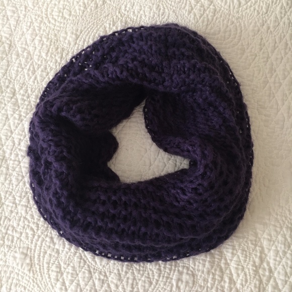Wooden Ships Accessories - Wooden Ships Purple Circle Infinity Scarf Cowl